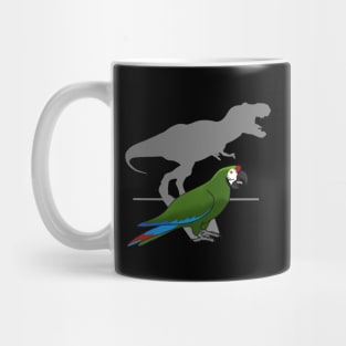 T-rex Military Macaw Mug